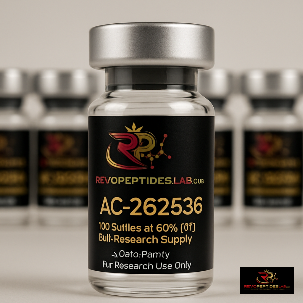 AC-262536 – 100 Bottles at 50% Off | Bulk Research Supply - Revo Peptide