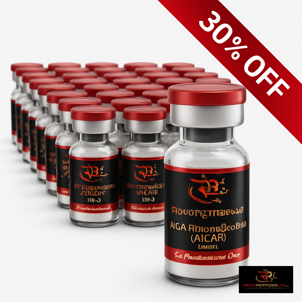 AICA Ribonucleotide (AICAR) 50mg – 50 Vials at 30% Off - Revo Peptide