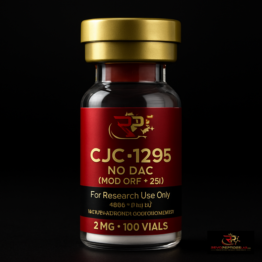 CJC-1295 No DAC (MOD GRF 1-29) 2mg – 100 Vials at 50% Off - Revo Peptide