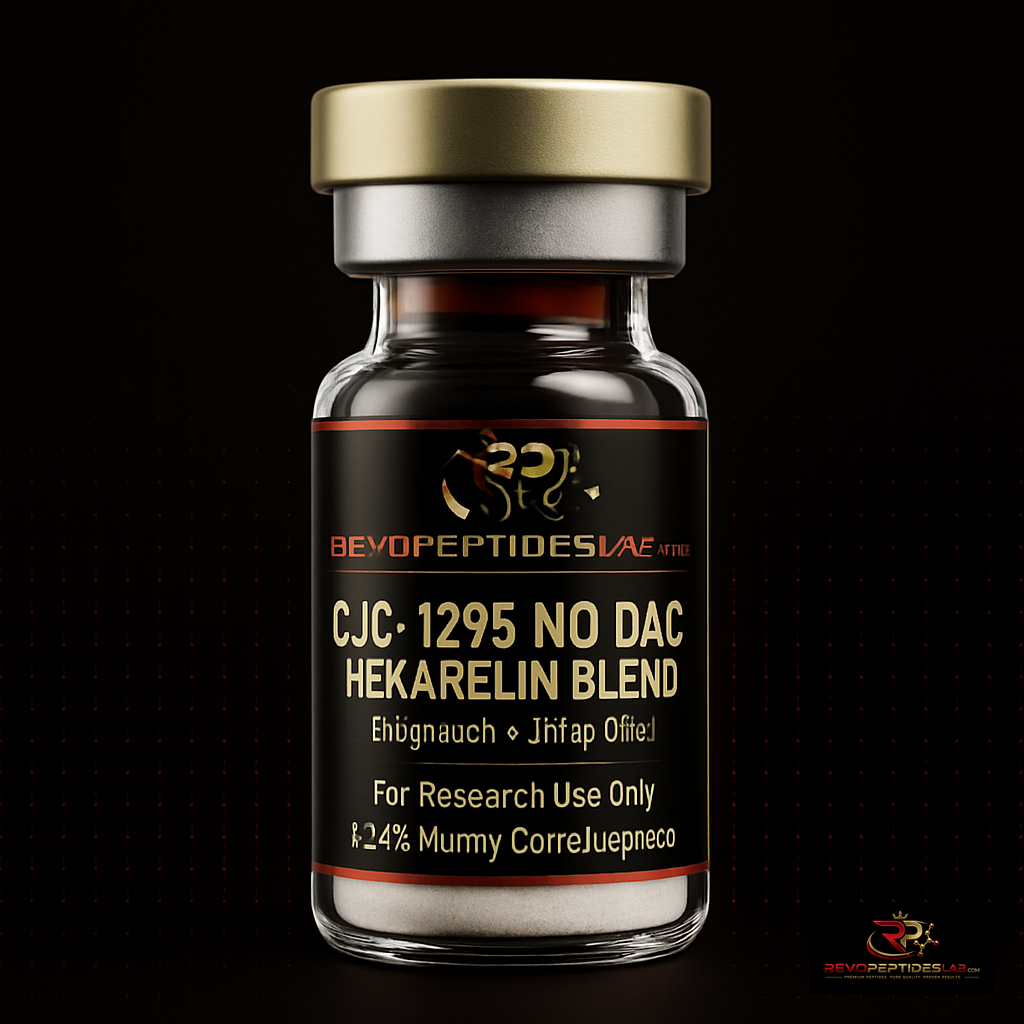 CJC-1295 NO DAC and Hexarelin BLEND (2mg each = 4mg total) - Revo Peptide