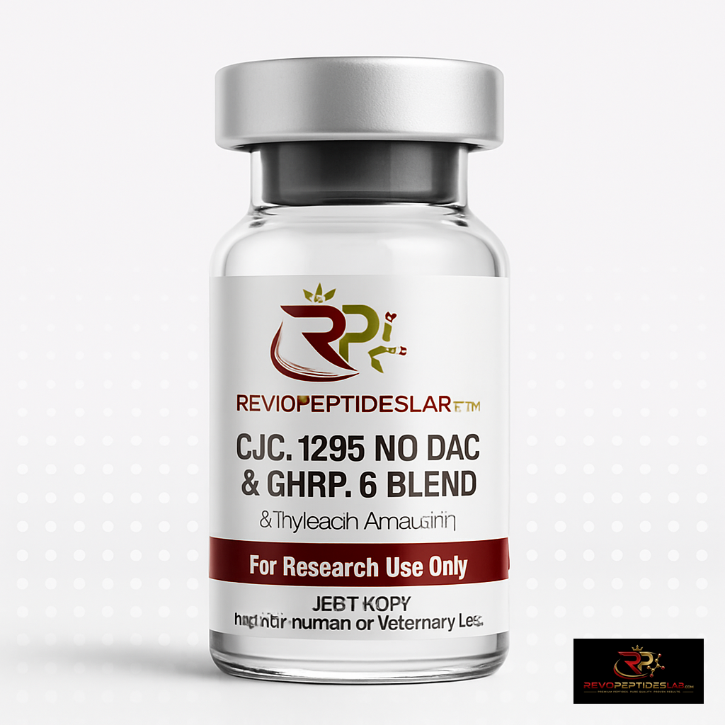 CJC-1295 NO DAC and GHRP-6 Blend (2mg each = 4mg total) - Revo Peptide