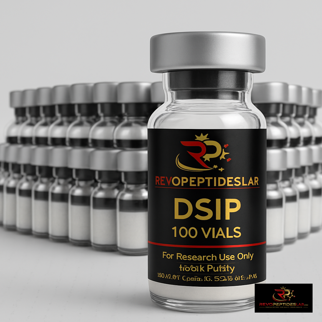 DSIP 100 Vials – Bulk Research Peptide Pack (50% Off) - Revo Peptide