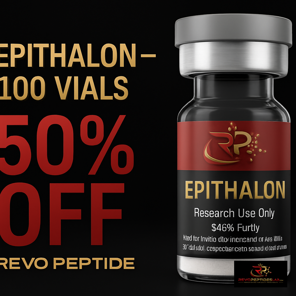 Epithalon – 100 Vials at 50% Off | Revo Peptide - Revo Peptide