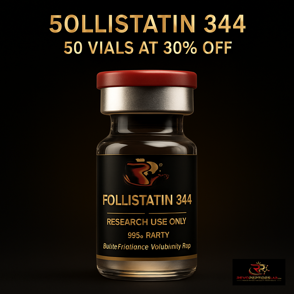 Follistatin 344 – 50 VIALS AT 30 PERCENT OFF - Revo Peptide