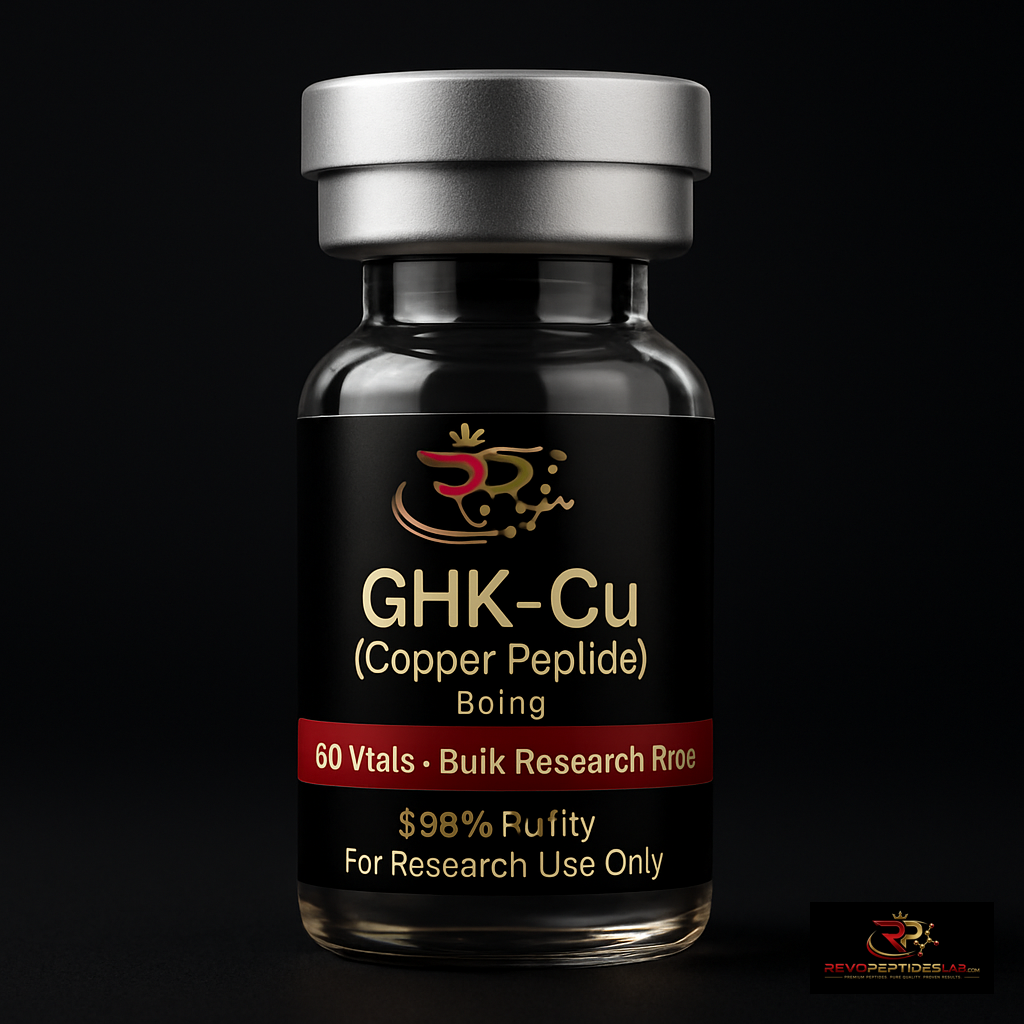 GHK-Cu (Copper Peptide) 50mg 100 Vials – Bulk Research Pack - Revo Peptide
