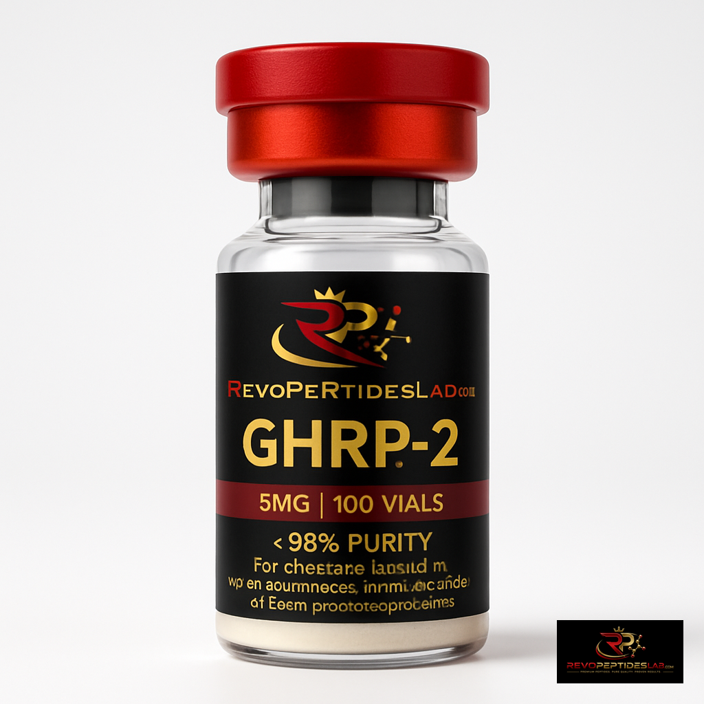 GHRP-2 5mg 100 Vials – Bulk Research Peptide 50% Off - Revo Peptide